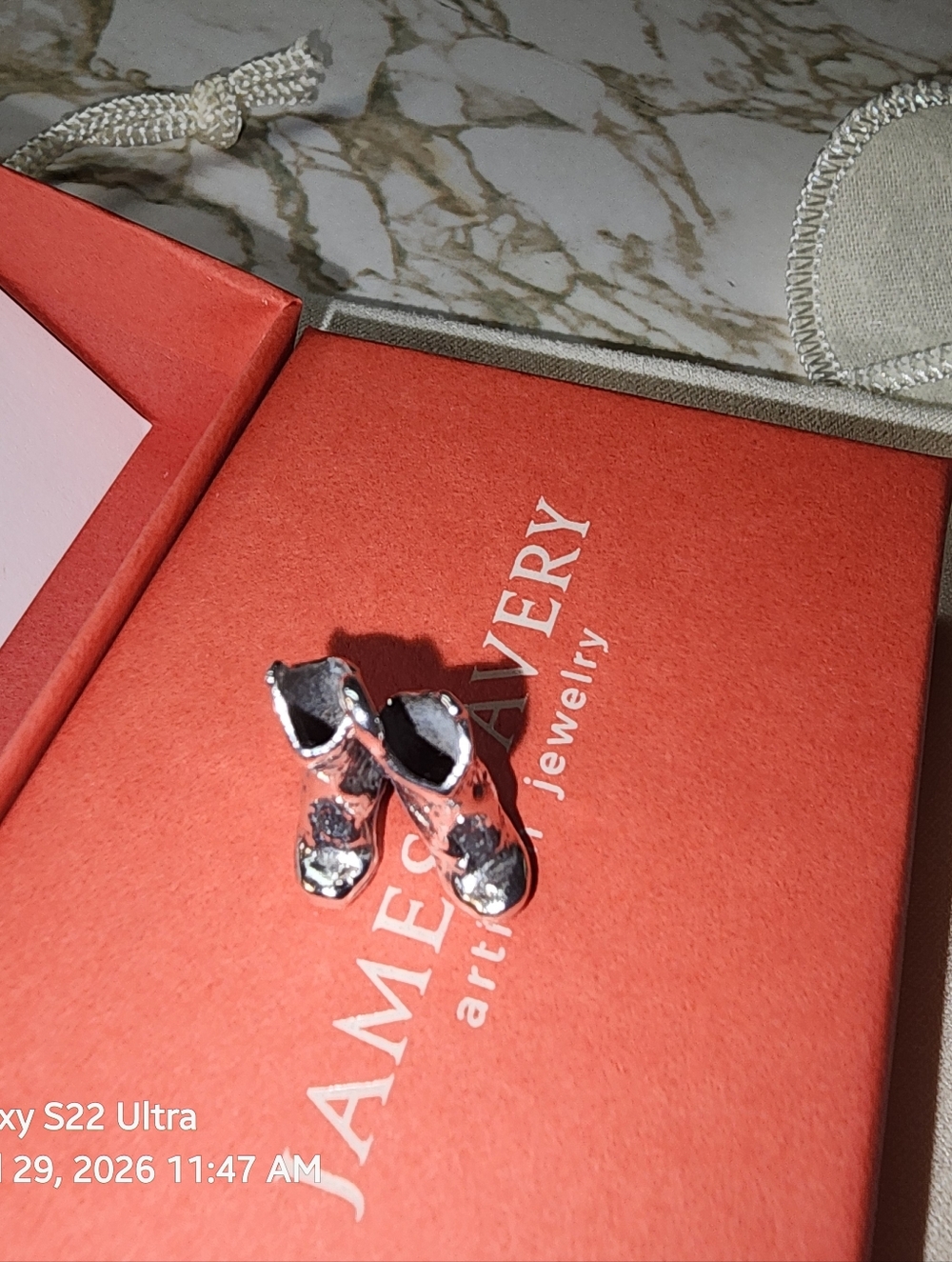 JAMES AVERY SILVER BOOTS CHARM. - Picture 6 of 16